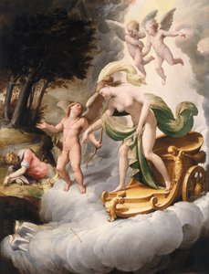 Vênus Conduzido pelo Cupido a Adonis Morto